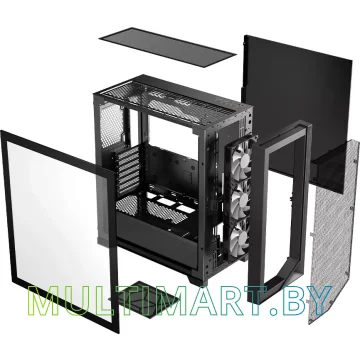 Корпус PCcooler C3D510 BK (C3D510-BKP0-GL) картинка 3
